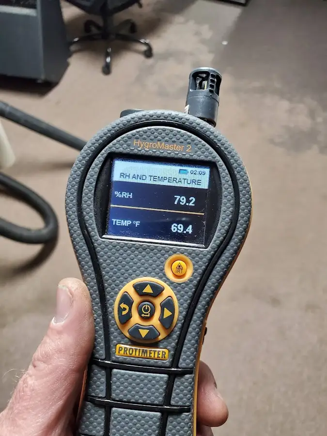 Moisture meter humidity assessment for Fire & Smoke Damage Restoration in Pennfield